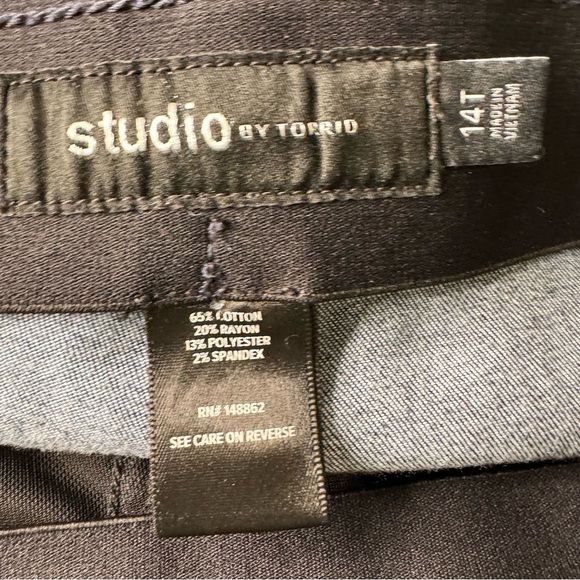 Torrid Wide Leg Super Soft High-Rise Trouser Jean Size 14 - Picture 12 of 14